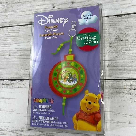 DISNEY CRAFT KIT KEY CHAIN/ORNAMENT NEW - Picture 1 of 5